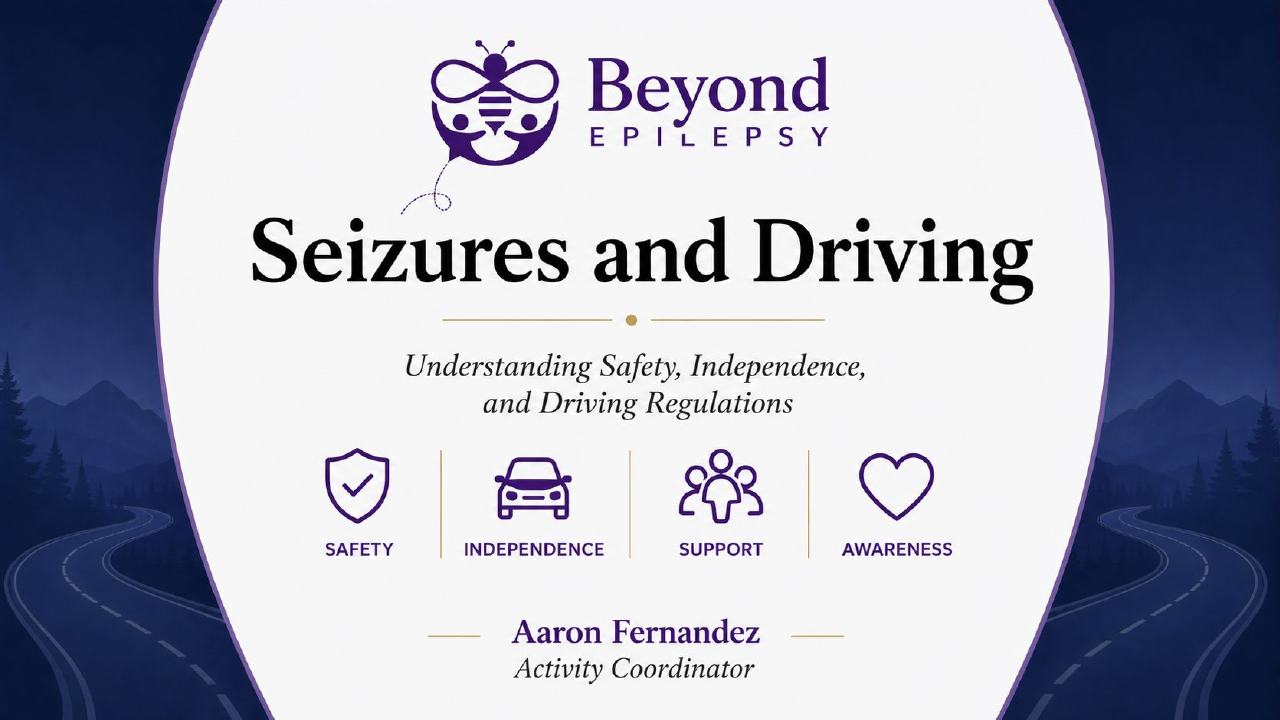 Seizures and Driving — opening slide